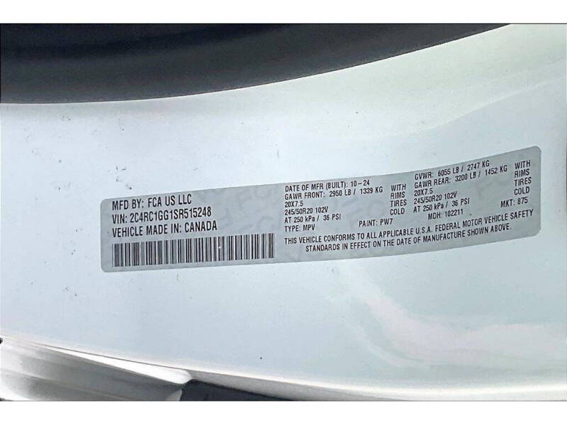 2025 Chrysler Pacifica Limited