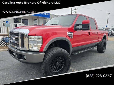 2008 Ford F-350 Super Duty for sale at Carolina Auto Brokers of Hickory LLC in Hickory NC