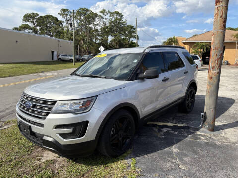 2017 Ford Explorer for sale at Palm Auto Sales in West Melbourne FL