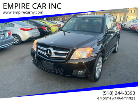 2010 Mercedes-Benz GLK for sale at EMPIRE CAR INC in Troy NY