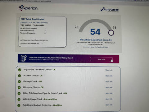 1987 Buick Regal Limited