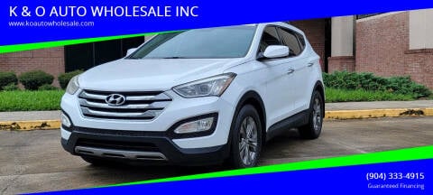 2014 Hyundai Santa Fe Sport for sale at K & O AUTO WHOLESALE INC in Jacksonville FL