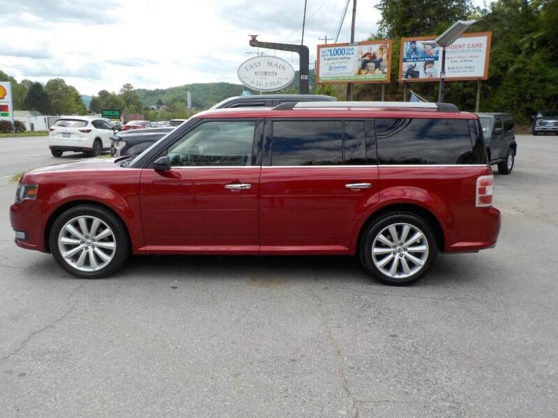 2015 Ford Flex for sale at EAST MAIN AUTO SALES in Sylva NC