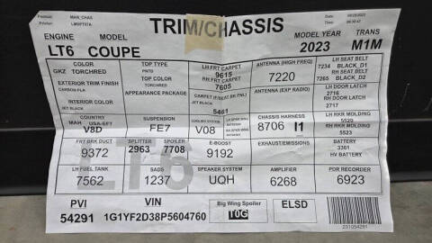 2023 Chevrolet Corvette Z06