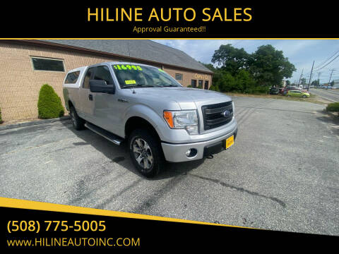 2013 Ford F-150 for sale at HILINE AUTO SALES in Hyannis MA