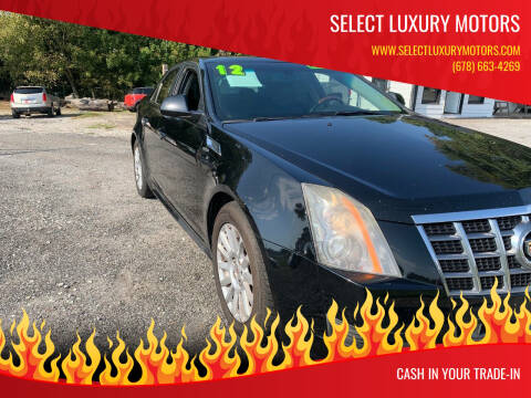 2012 Cadillac CTS 3.0L Luxury