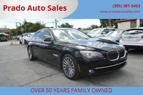 2011 BMW 7 Series for sale at Prado Auto Sales in Miami FL