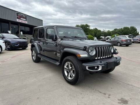 2020 Jeep Wrangler Unlimited for sale at KIAN MOTORS INC in Plano TX