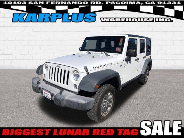 2014 Jeep Wrangler Unlimited for sale at Karplus Warehouse in Pacoima CA
