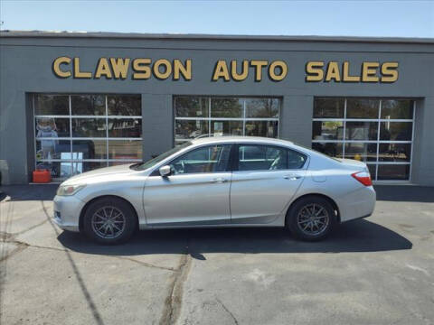 2014 Honda Accord for sale at Clawson Auto Sales in Clawson MI