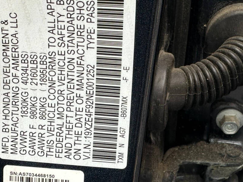 2022 Honda Insight Touring