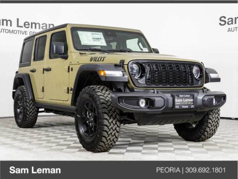 2025 Jeep Wrangler for sale at Sam Leman Chrysler Jeep Dodge of Peoria in Peoria IL