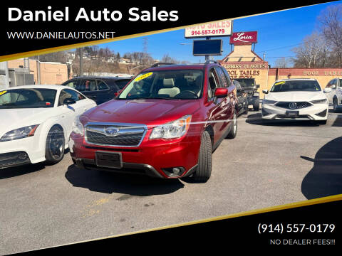 2015 Subaru Forester for sale at Daniel Auto Sales in Yonkers NY