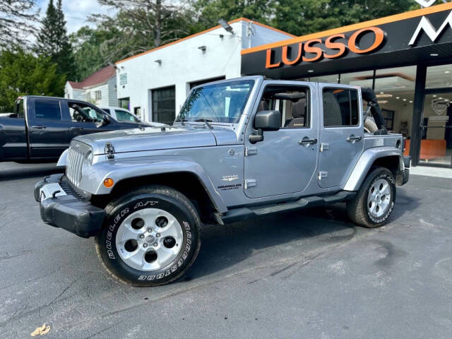 2013 Jeep Wrangler Unlimited for sale at Lusso Motors in Amsterdam, NY