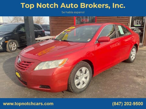 2007 Toyota Camry for sale at Top Notch Auto Brokers, Inc. in McHenry IL