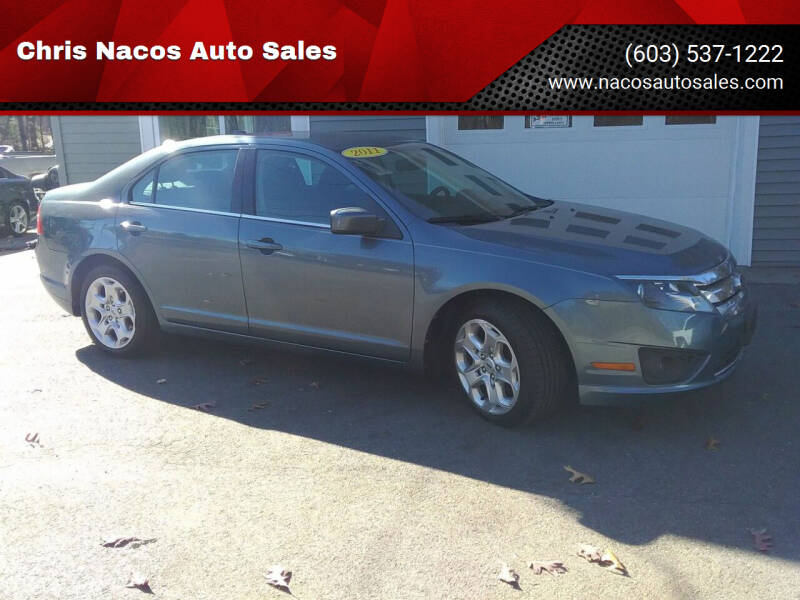 2011 Ford Fusion for sale at Chris Nacos Auto Sales in Derry NH