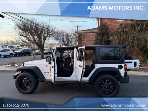 2015 Jeep Wrangler Unlimited for sale at Adams Motors INC. in Inwood NY