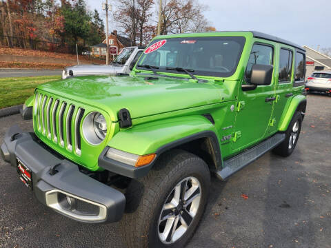 2018 Jeep Wrangler Unlimited for sale at Auto Point Motors, Inc. in Feeding Hills MA