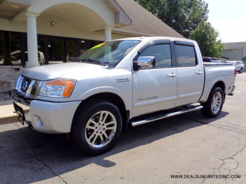 2013 Nissan Titan for sale at DEALS UNLIMITED INC in Portage MI