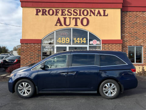 2017 Honda Odyssey for sale at Professional Auto Sales & Service in Fort Wayne IN