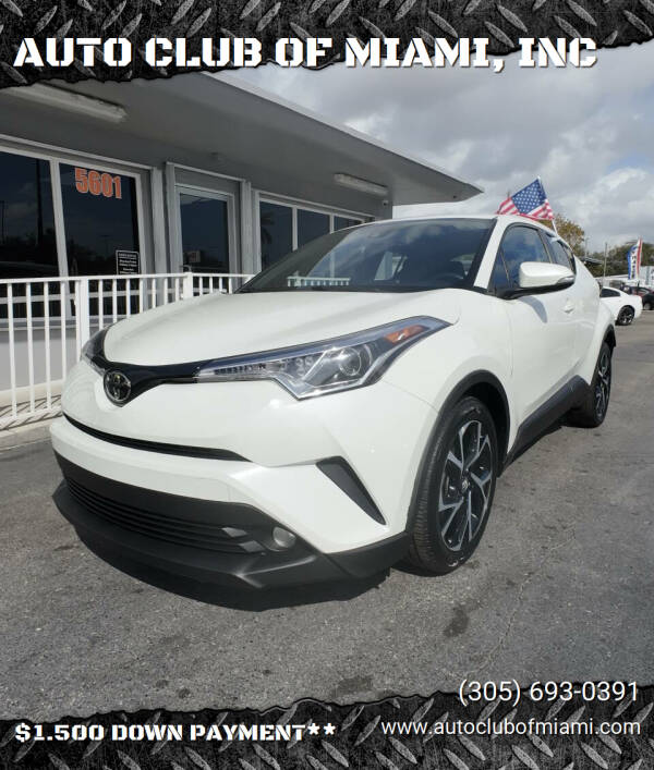 2018 Toyota C-HR for sale at AUTO CLUB OF MIAMI, INC in Miami FL