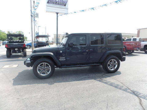 2017 Jeep Wrangler Unlimited for sale at DeLong Auto Group in Tipton IN