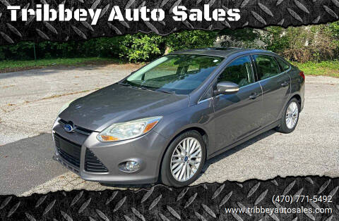 2012 Ford Focus for sale at Tribbey Auto Sales in Stockbridge GA