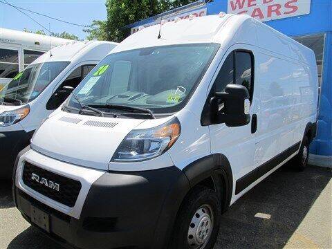 2020 RAM ProMaster for sale at ARGENT MOTORS in South Hackensack NJ