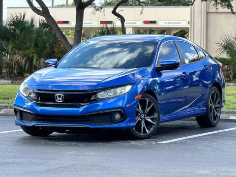 2019 Honda Civic for sale at Palermo Motors in Hollywood FL