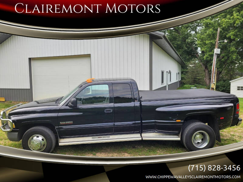 2001 Dodge Ram 3500 for sale at Clairemont Motors in Eau Claire WI