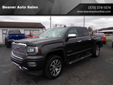 2016 GMC Sierra 1500 for sale at Beaver Auto Sales in Selinsgrove PA