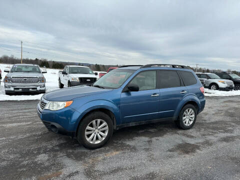 2010 Subaru Forester for sale at Riverside Motors in Glenfield NY