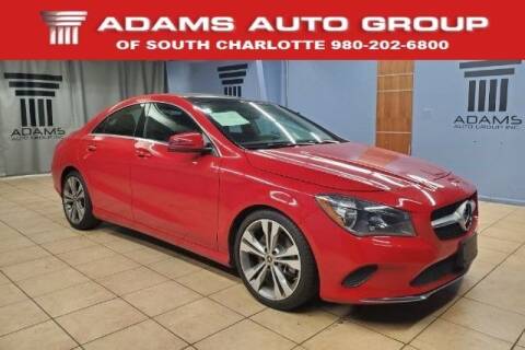 2018 Mercedes-Benz CLA for sale at Adams Auto Group Inc. in Charlotte NC