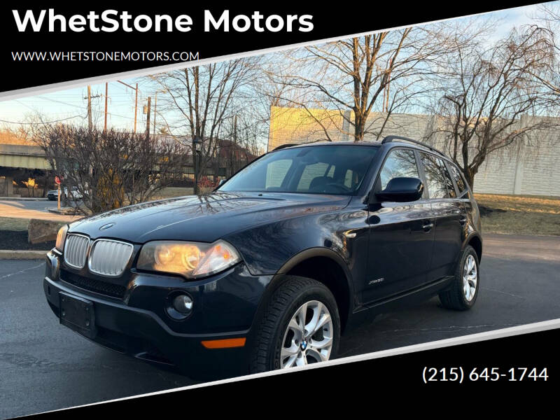 2010 BMW X3 for sale at WhetStone Motors in Bensalem PA