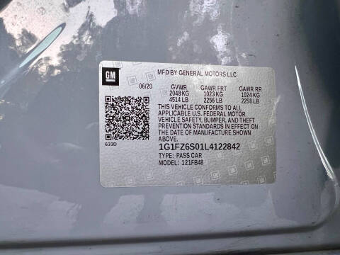 2020 Chevrolet Bolt EV Premier