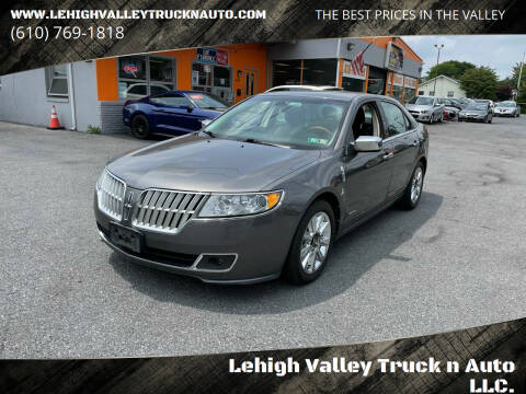 2011 Lincoln MKZ Hybrid for sale at Lehigh Valley Truck n Auto LLC. in Schnecksville PA