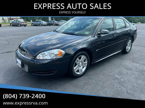 2012 Chevrolet Impala for sale at EXPRESS AUTO SALES in Midlothian VA