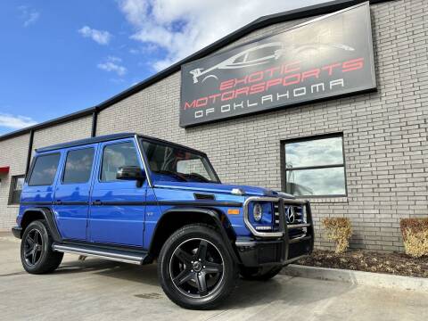 2017 Mercedes-Benz G-Class for sale at Exotic Motorsports of Oklahoma in Edmond OK