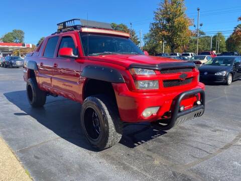 2003 Chevrolet Avalanche for sale at JV Motors NC 2 in Raleigh NC