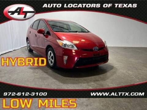 2014 Toyota Prius for sale at AUTO LOCATORS OF TEXAS in Plano TX