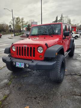 2010 Jeep Wrangler Unlimited for sale at Universal Auto Sales Inc in Salem OR