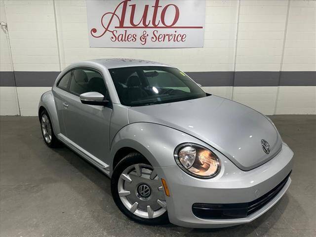 2012 Volkswagen Beetle for sale at Auto Sales & Service Wholesale in Indianapolis IN