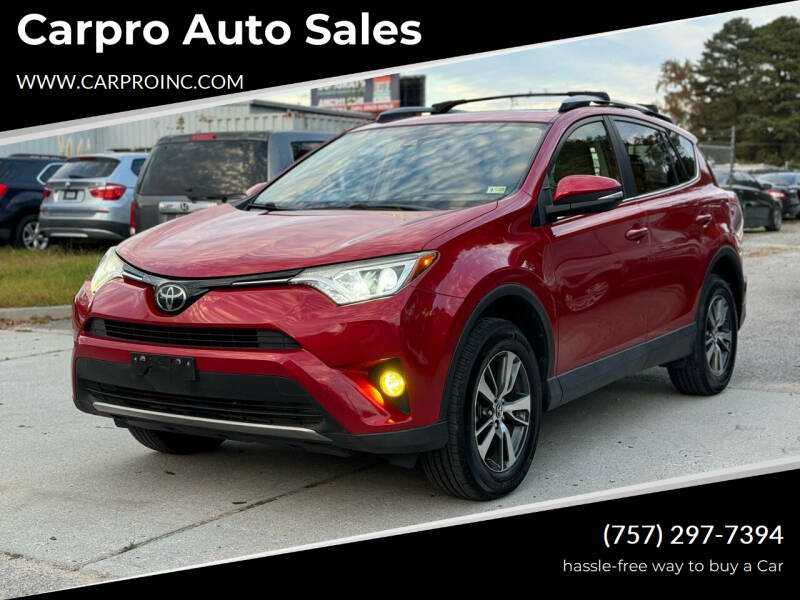 2017 Toyota RAV4 for sale at Carpro Auto Sales in Chesapeake VA