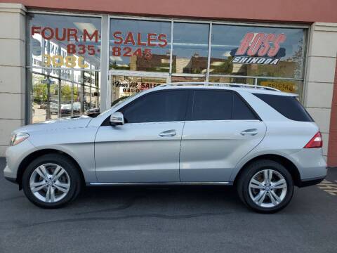 2014 Mercedes-Benz M-Class for sale at FOUR M SALES in Buffalo NY