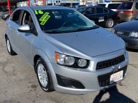 2016 Chevrolet Sonic for sale at North County Auto in Oceanside CA