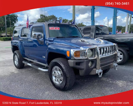 2006 HUMMER H3 for sale at AUTO PROVIDER in Fort Lauderdale FL