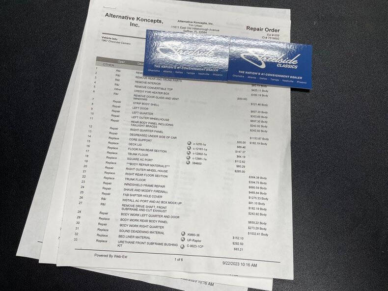 1967 Chevrolet Camaro