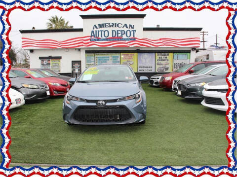 2020 Toyota Corolla for sale at MERCED AUTO WORLD in Merced CA