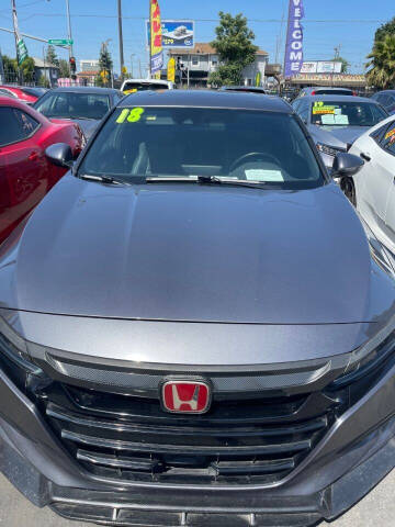 2018 Honda Accord for sale at Rey's Auto Sales in Stockton CA