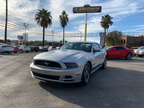 2014 Ford Mustang for sale at A MOTORS SALES AND FINANCE in San Antonio TX